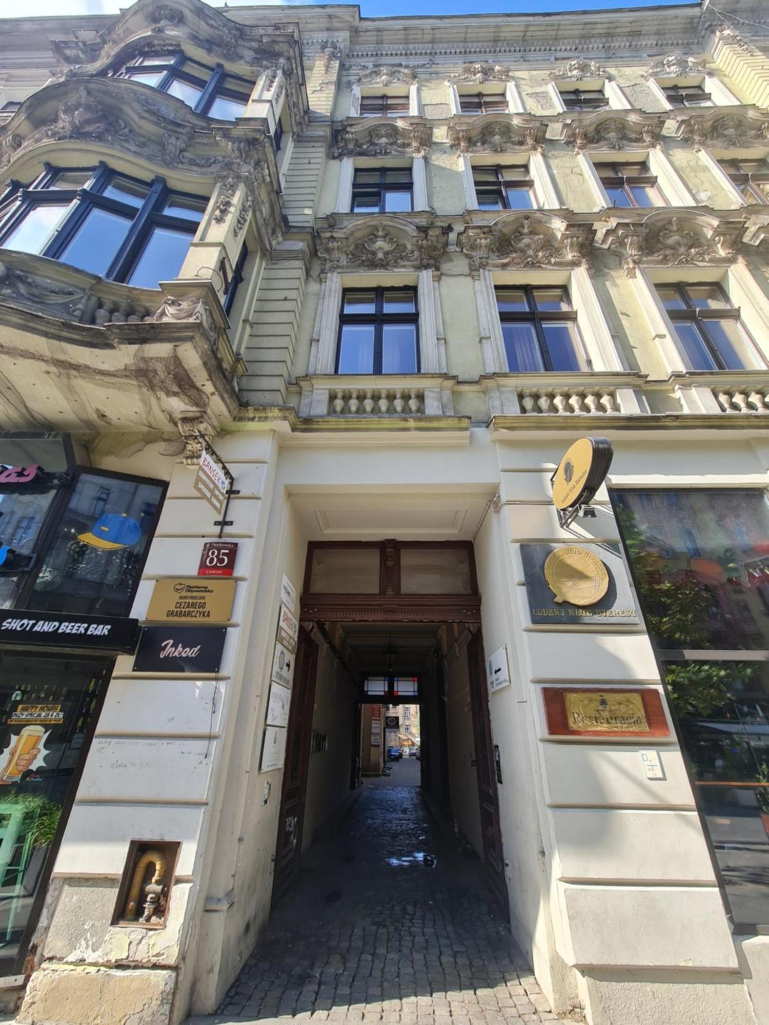 Apartment In The Strict City Centre Lodź Bagian luar foto